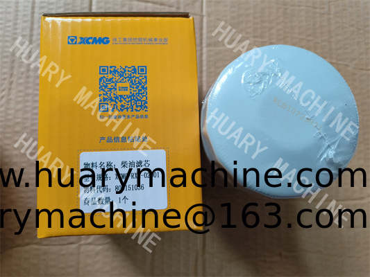 XCMG Excavator parts, 800151036 XCMG-RXL-02001  fuel filter 6BGI FUEL FILTER