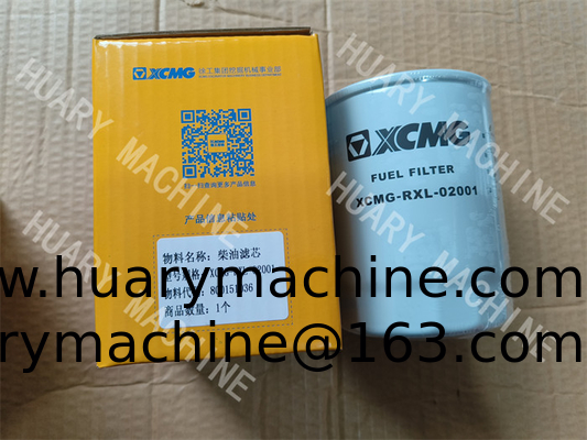 XCMG Excavator parts, 800151036 XCMG-RXL-02001  fuel filter 6BGI FUEL FILTER