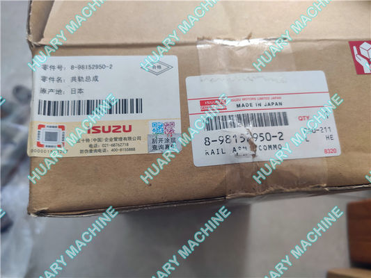 ISUZU engine parts, 8-98152950-2 common rail, 6HK1 common rail