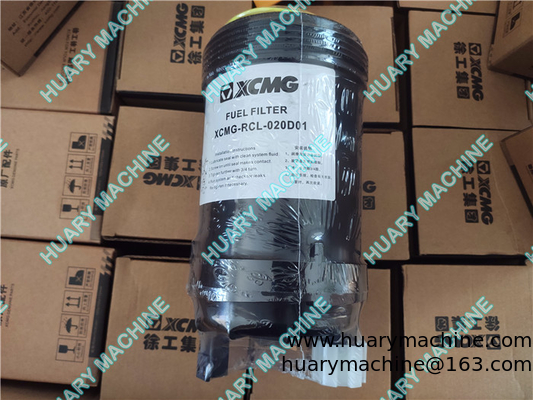 XCMG Excavator parts, 800159367 XCMG-RCL-020D01 XE215D fuel filter