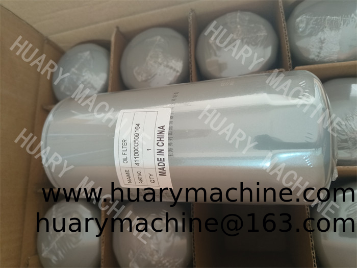 SDLG Wheel loader parts, 4110000509164 OIL FILTER L958