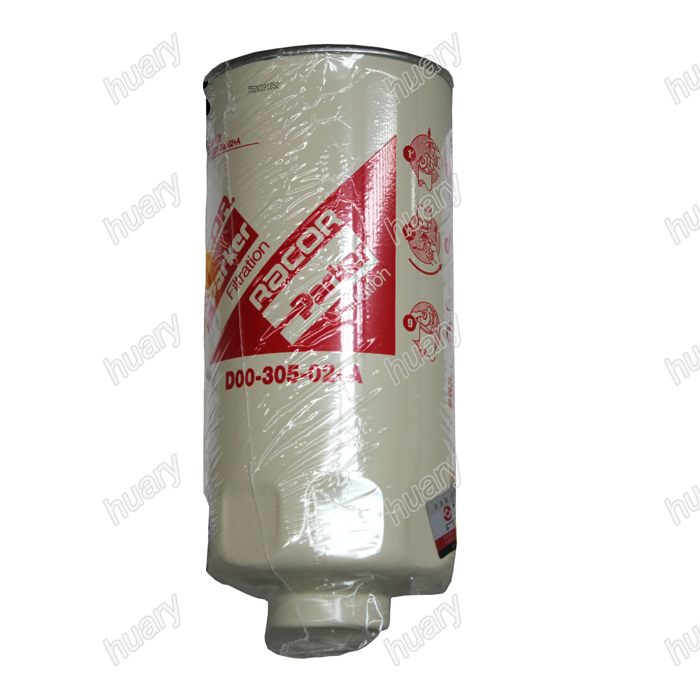 XCMG Truck Crane Spare Parts,800105465 D00-305-02+A Oil-water separator filter